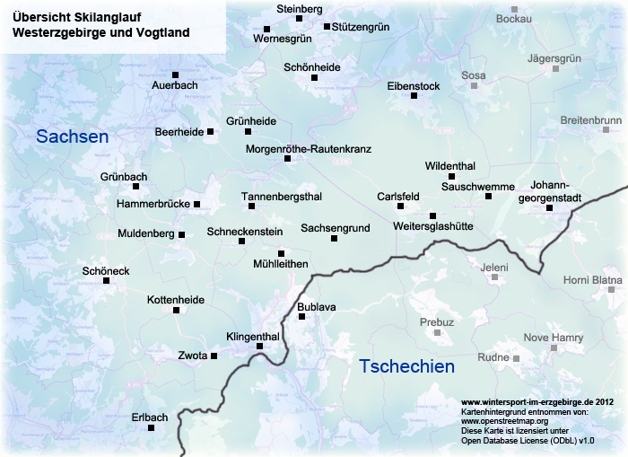 Westerzgebirge und Vogtland